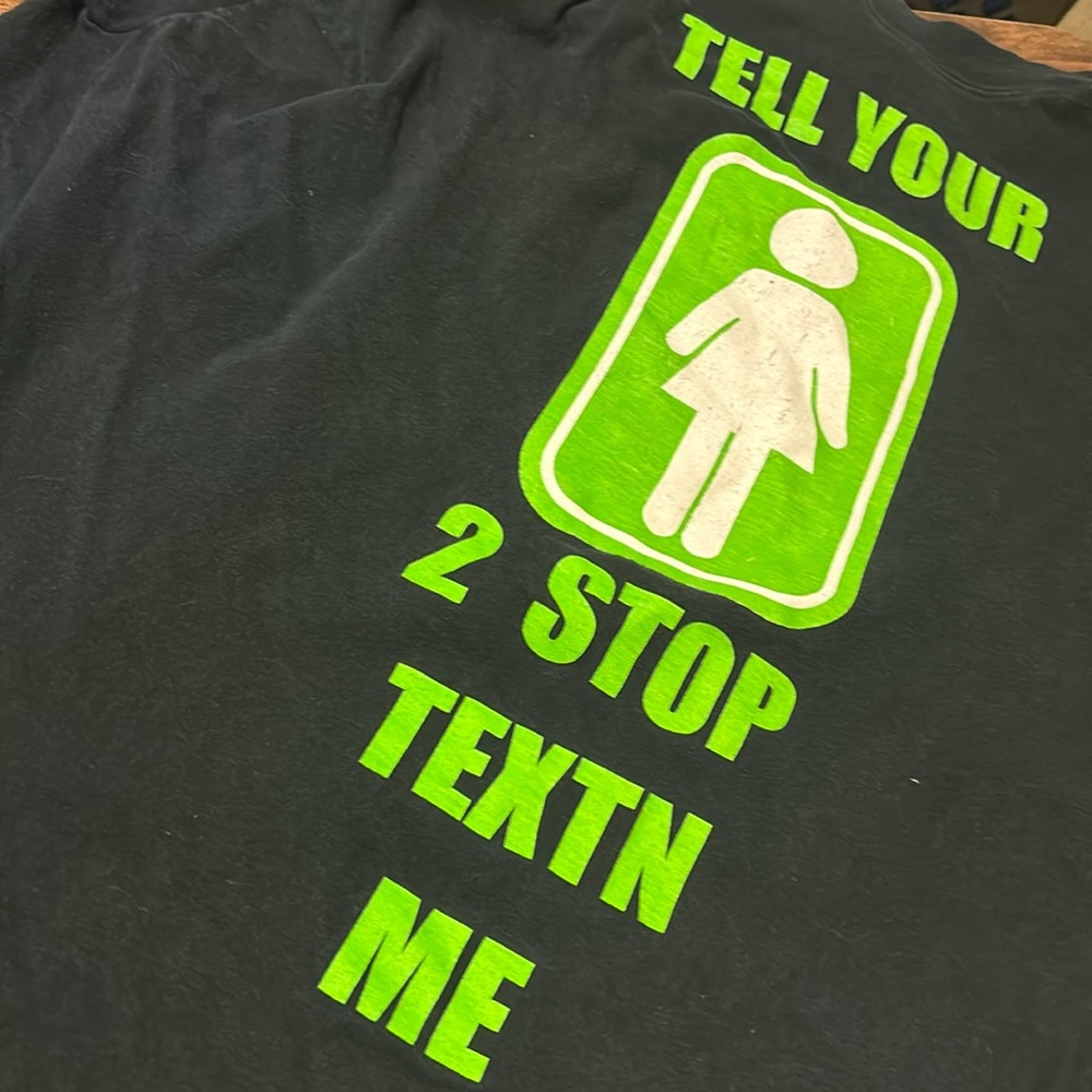 Graphic tee tell your shirt
